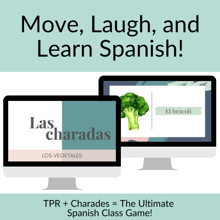 Los Vegetales A Charades Game That Brings Spanish to Life! (1)